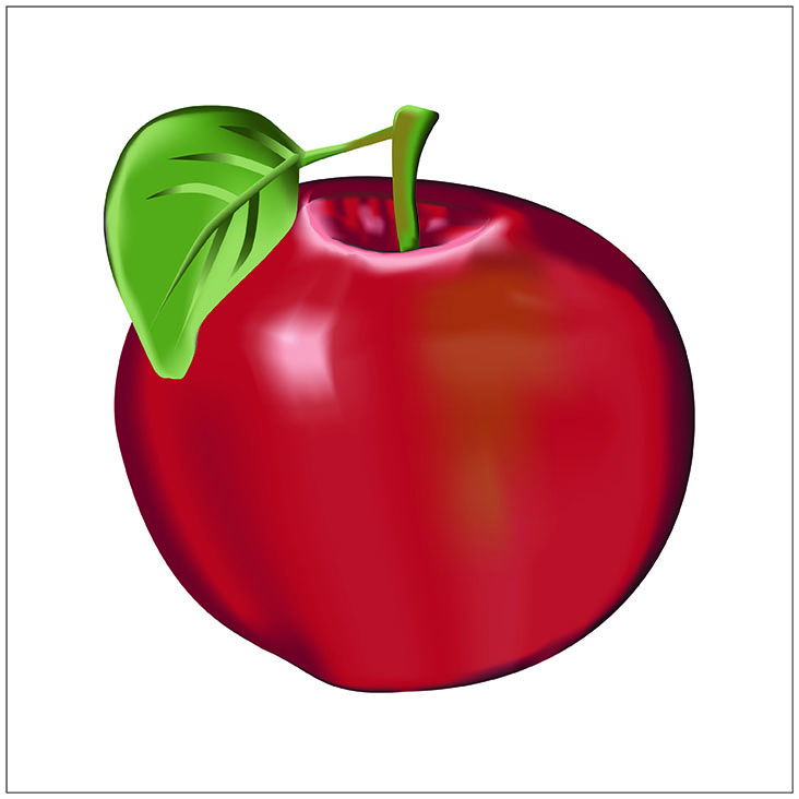 Marija (final) apple illustration